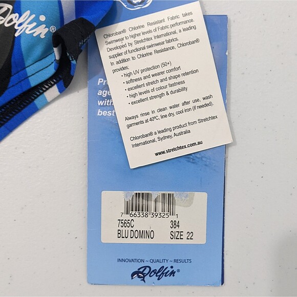 NWT Dolfin 22 Boys Briefs Racer Competitive Chloroban Swim Bottoms New Toddler - Picture 4 of 7